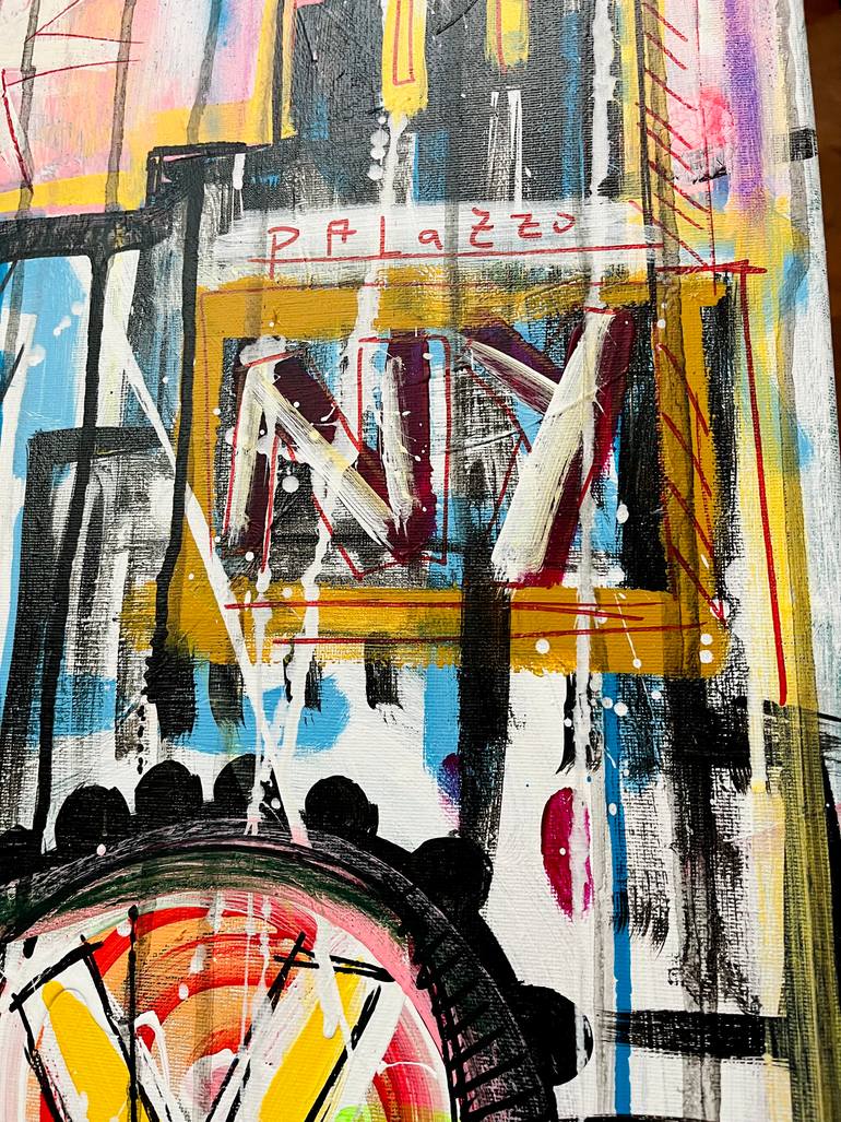 Original Street Art Pop Culture/Celebrity Mixed Media by Mercedes Lagunas