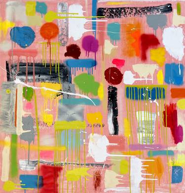 Original Abstract Paintings by Mercedes Lagunas