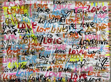 Print of Love Paintings by Mercedes Lagunas