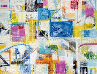 Original Abstract Paintings by Mercedes Lagunas