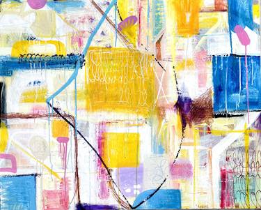 Print of Abstract Paintings by Mercedes Lagunas