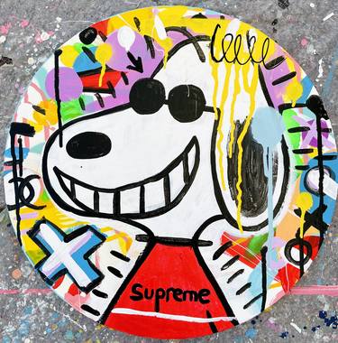 Original Street Art Pop Culture/Celebrity Paintings by Mercedes Lagunas