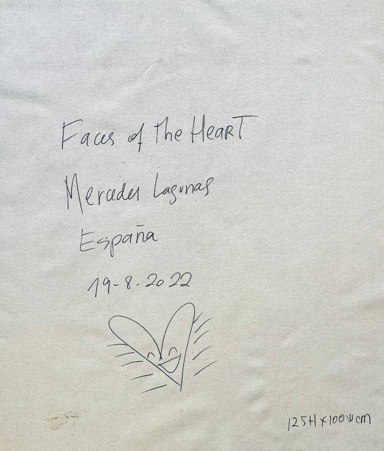 Original Abstract Expressionism Abstract Painting by Mercedes Lagunas