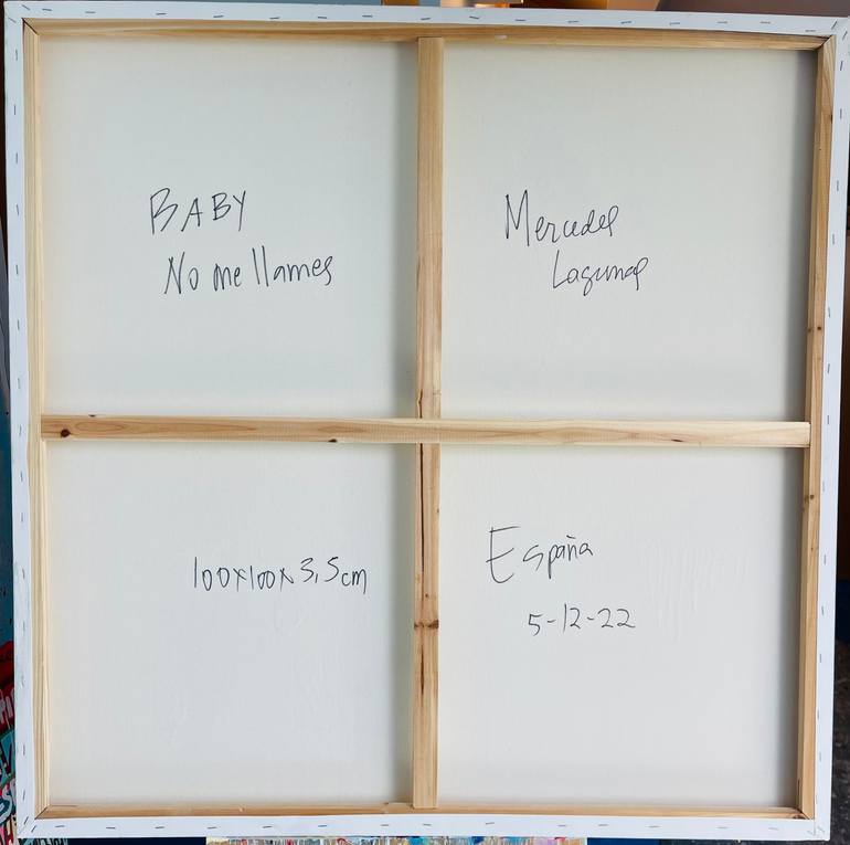 Original Street Art Pop Culture/Celebrity Painting by Mercedes Lagunas