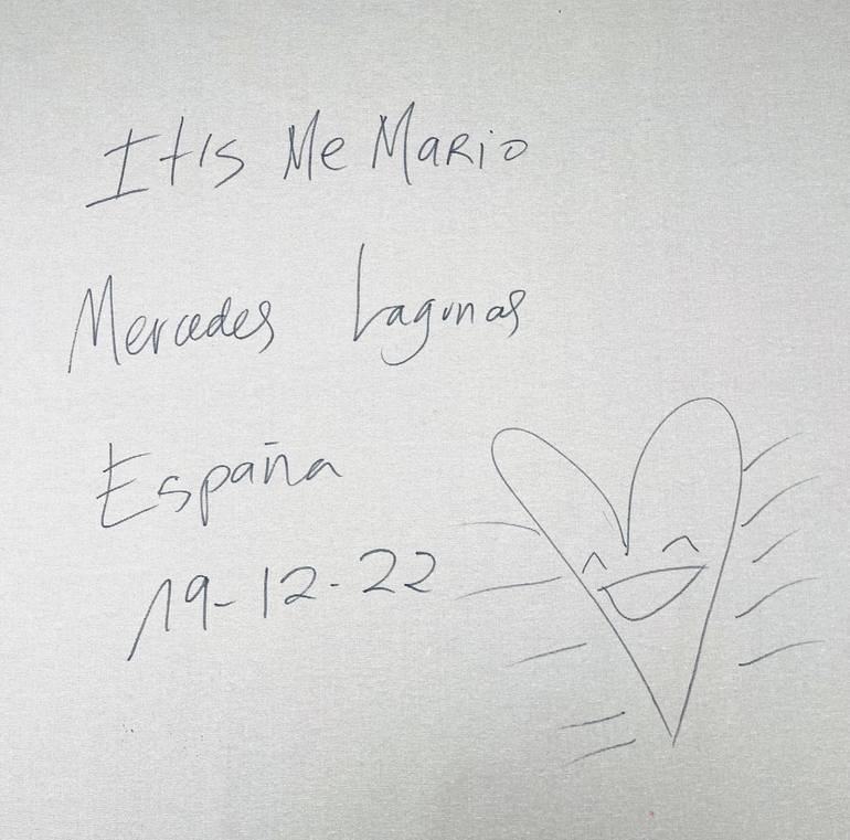 Original Street Art Graffiti Painting by Mercedes Lagunas