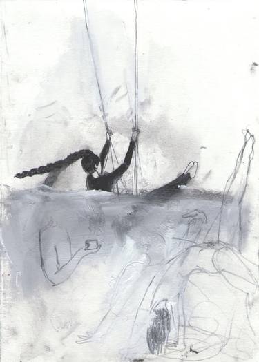 Original Figurative Body Drawings by Vanja Subotić