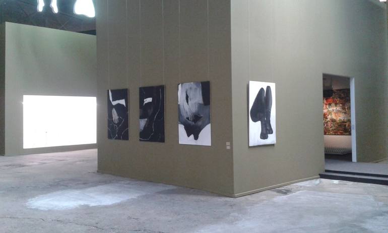 Original Abstract Body Painting by Vanja Subotić