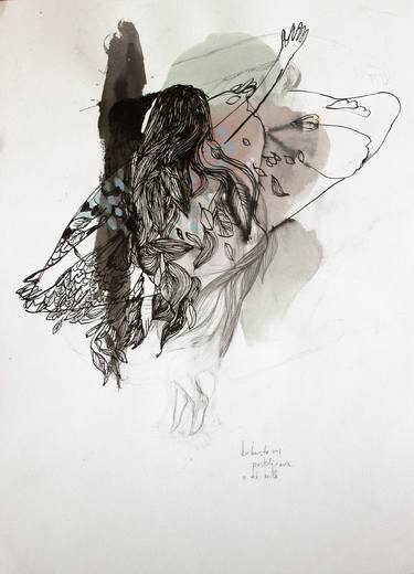 Original Figurative Body Drawings by Vanja Subotić