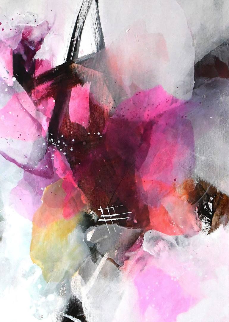 Original Abstract Painting by Kirsten Handelmann