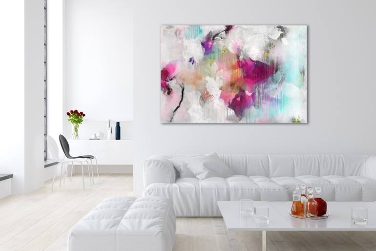 Original Abstract Painting by Kirsten Handelmann