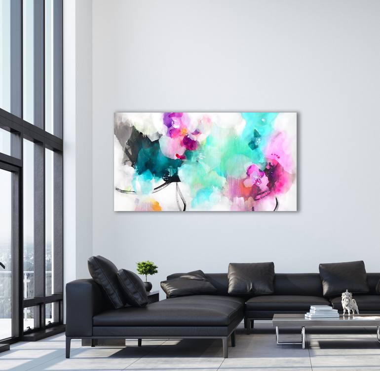 Original Abstract Painting by Kirsten Handelmann