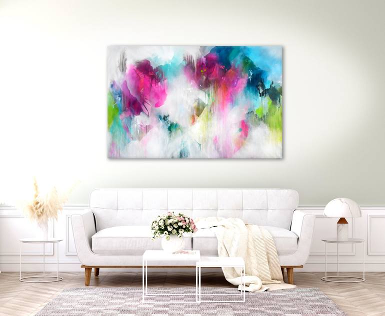 Original Abstract Painting by Kirsten Handelmann