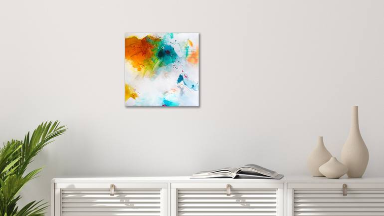 Original Abstract Painting by Kirsten Handelmann