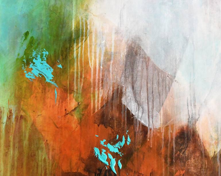 Original Abstract Painting by Kirsten Handelmann