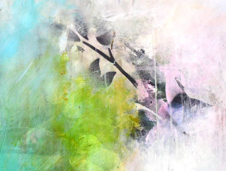 Original Abstract Painting by Kirsten Handelmann