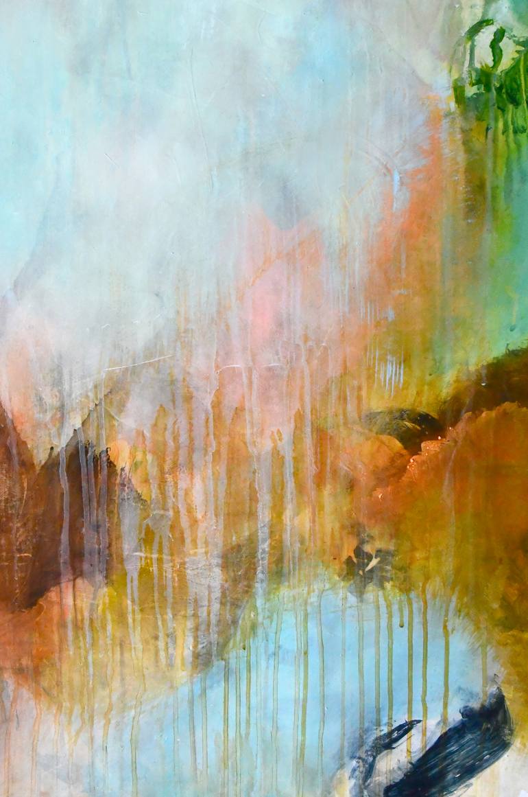 Original Abstract Painting by Kirsten Handelmann