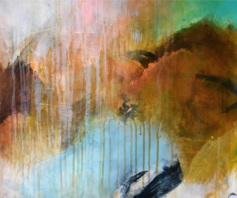 Original Abstract Painting by Kirsten Handelmann