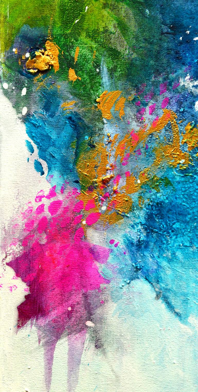 Original Abstract Painting by Kirsten Handelmann