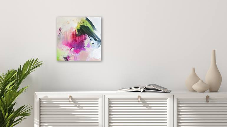 Original Abstract Expressionism Abstract Painting by Kirsten Handelmann