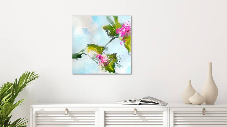 Original Abstract Painting by Kirsten Handelmann