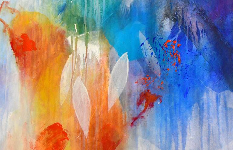 Original Abstract Painting by Kirsten Handelmann