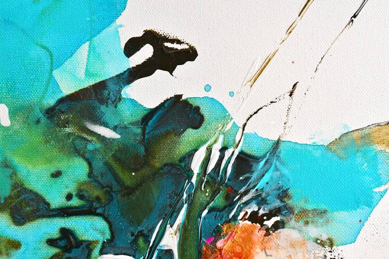 Original Abstract Expressionism Abstract Painting by Kirsten Handelmann