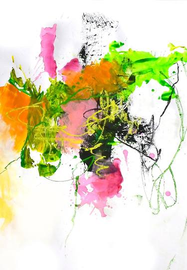 Original Abstract Paintings by Kirsten Handelmann