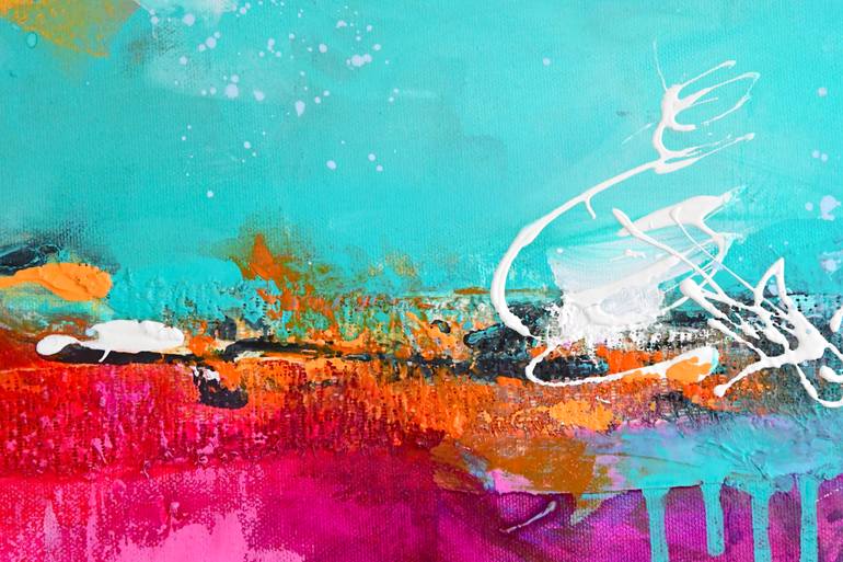 Original Abstract Painting by Kirsten Handelmann