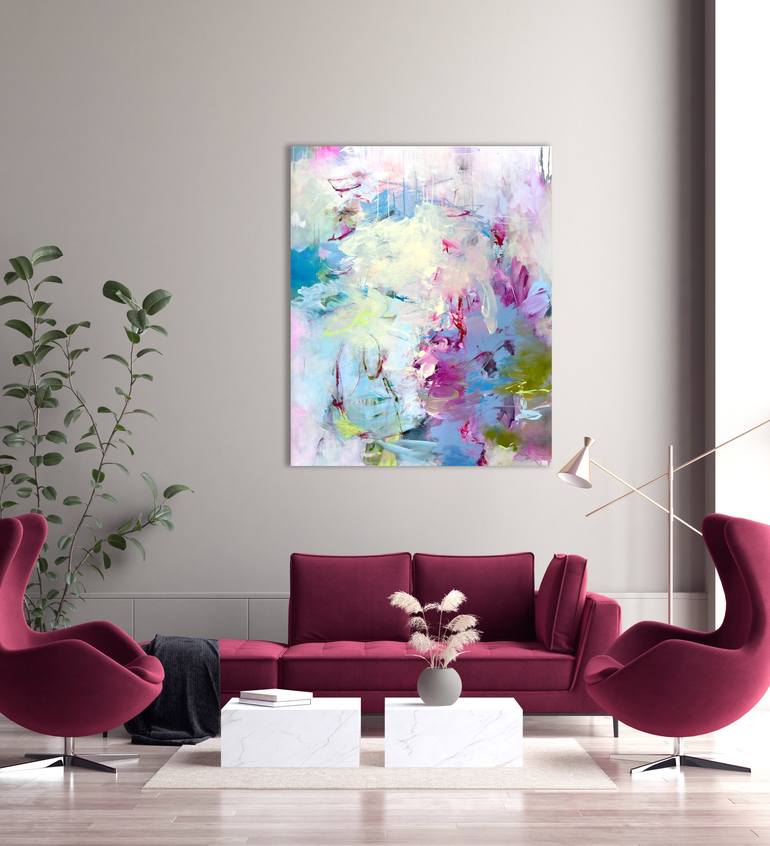 Original Abstract Painting by Kirsten Handelmann