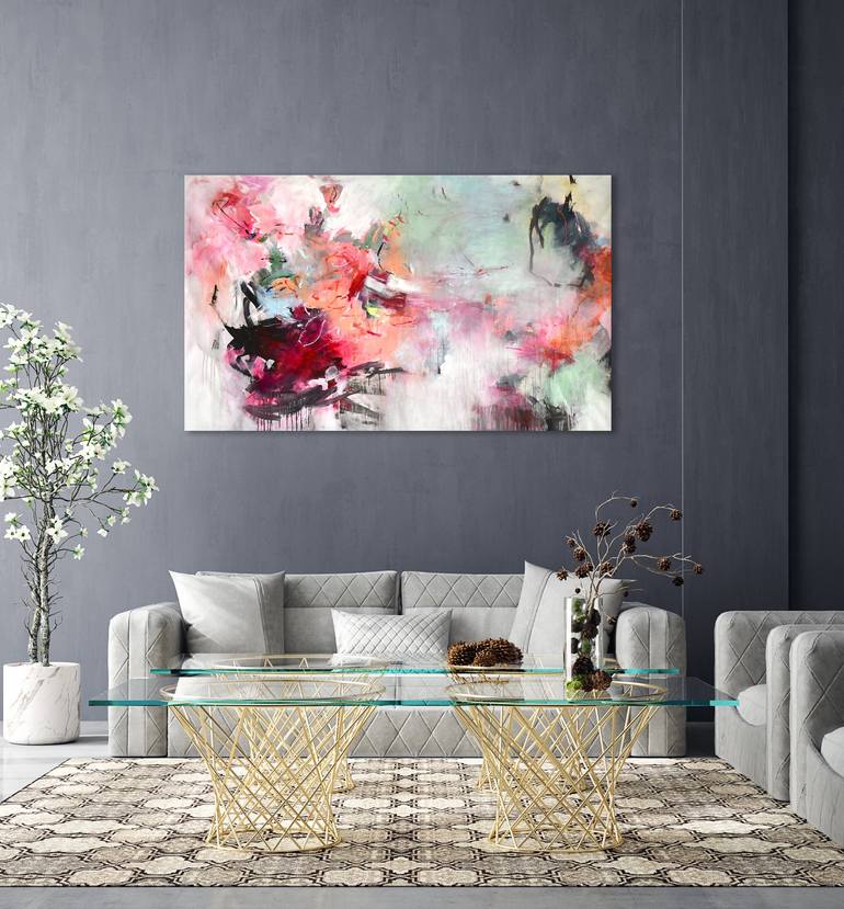 Original Abstract Painting by Kirsten Handelmann