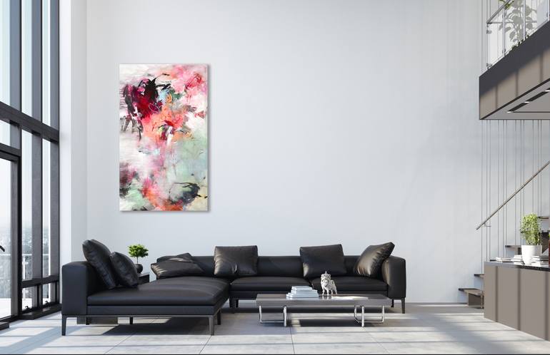 Original Abstract Painting by Kirsten Handelmann