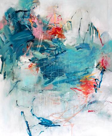 Original Abstract Paintings by Kirsten Handelmann