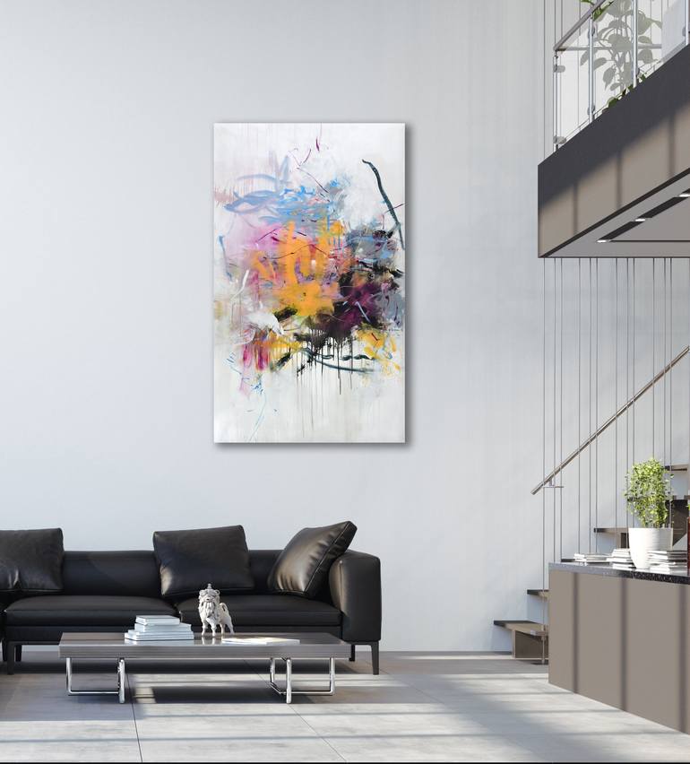 Original Abstract Painting by Kirsten Handelmann