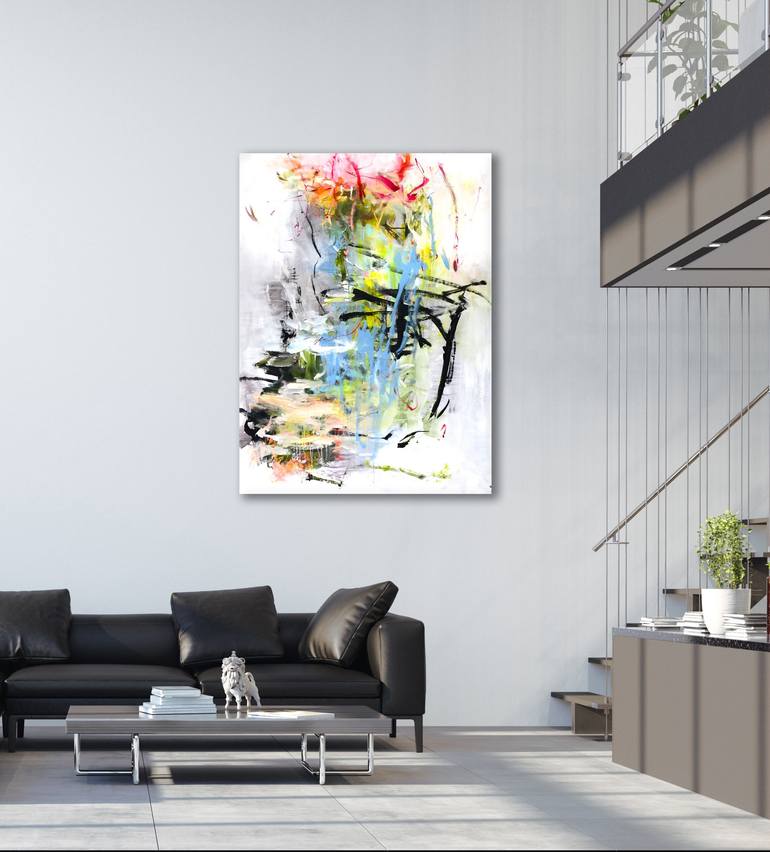 Original Abstract Painting by Kirsten Handelmann