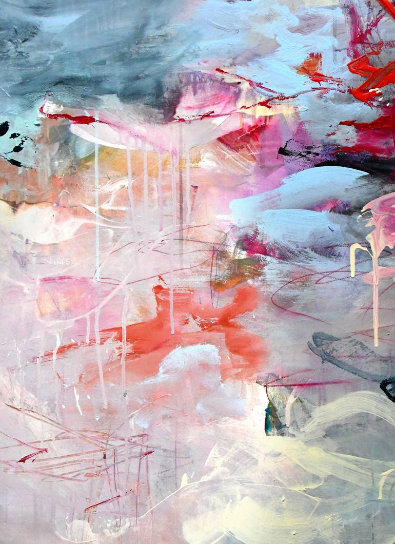 Original Abstract Painting by Kirsten Handelmann