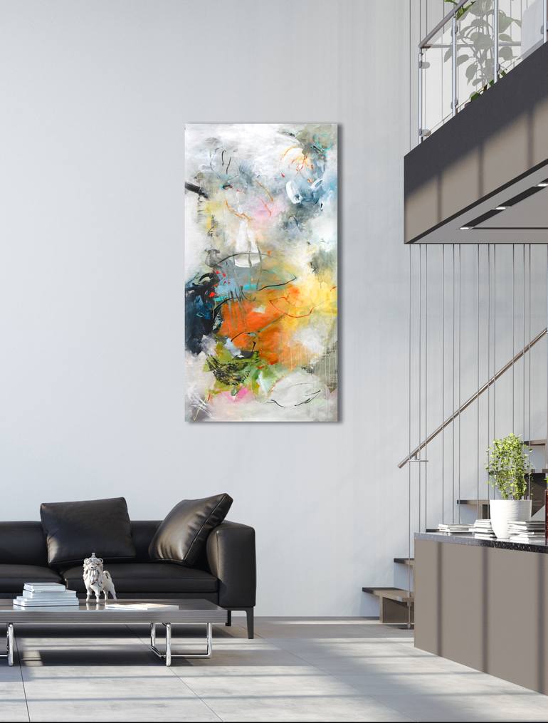 Original Abstract Painting by Kirsten Handelmann