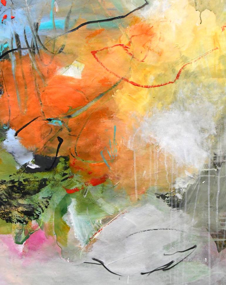 Original Abstract Painting by Kirsten Handelmann