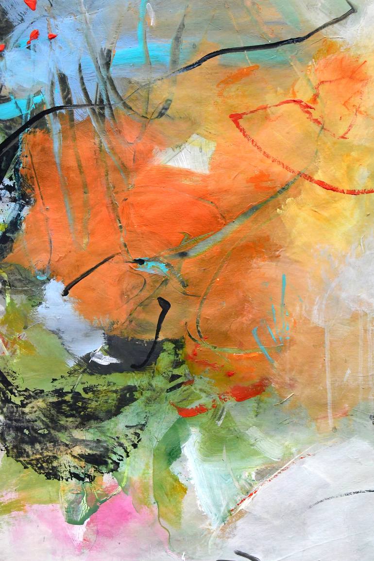 Original Abstract Painting by Kirsten Handelmann