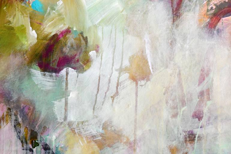 Original Abstract Expressionism Abstract Painting by Kirsten Handelmann