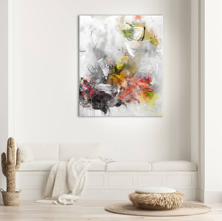 Original Abstract Painting by Kirsten Handelmann