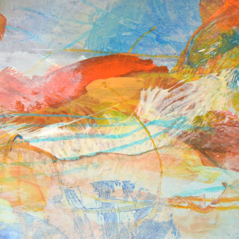 Original Abstract Painting by Kirsten Handelmann
