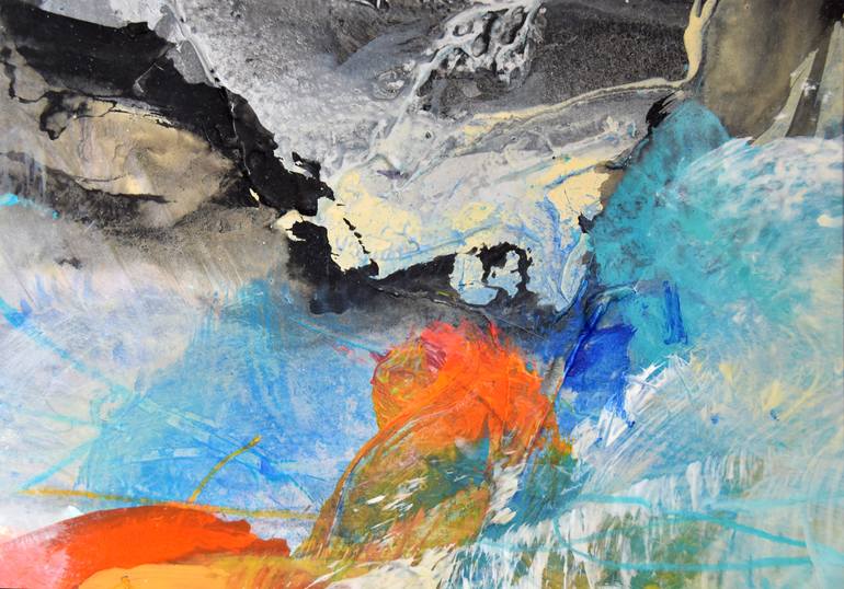 Original Abstract Painting by Kirsten Handelmann