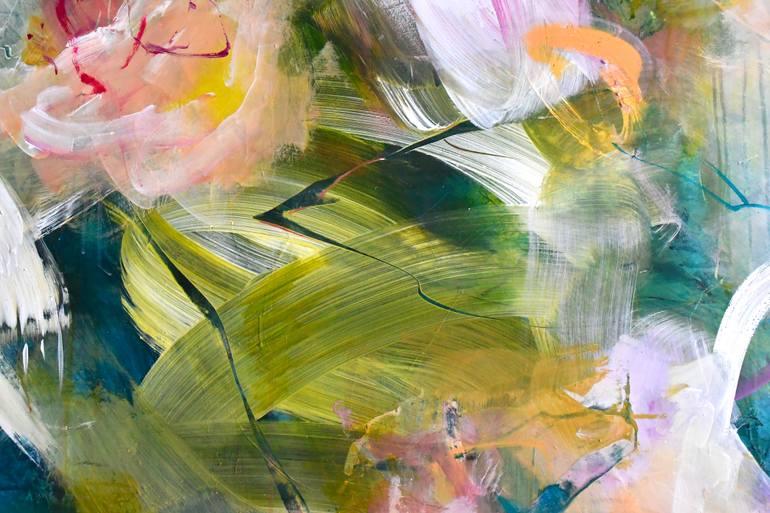 Original Abstract Expressionism Abstract Painting by Kirsten Handelmann