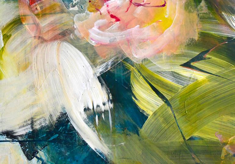 Original Abstract Expressionism Abstract Painting by Kirsten Handelmann