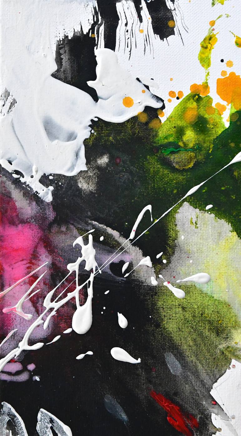 Original Abstract Expressionism Abstract Painting by Kirsten Handelmann