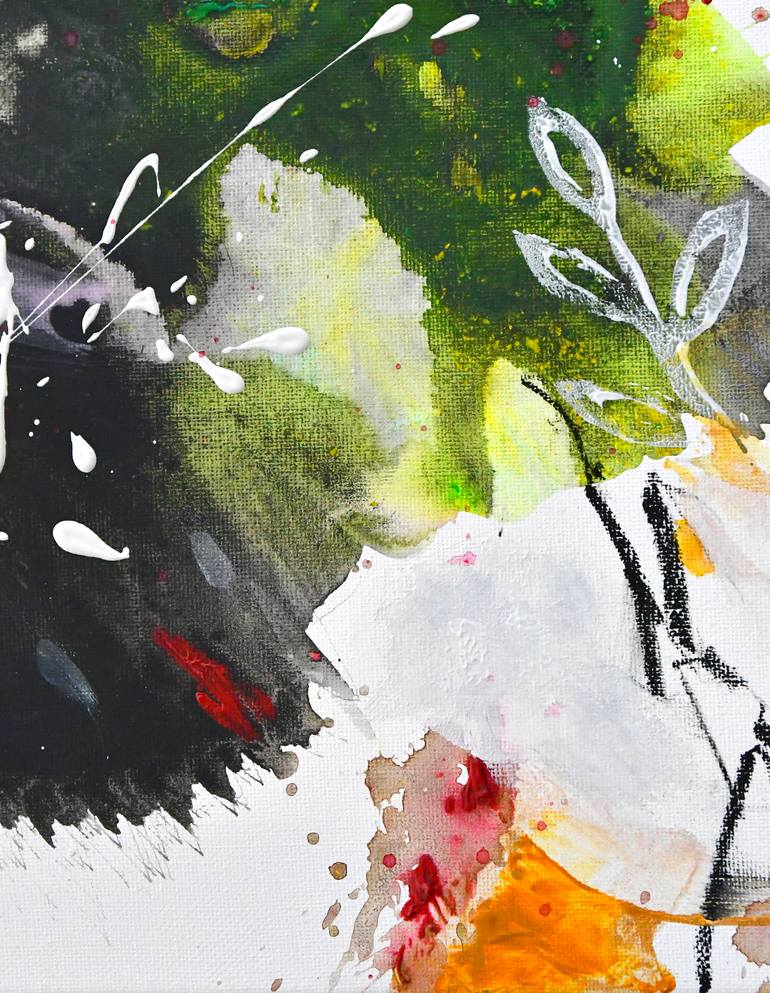Original Abstract Expressionism Abstract Painting by Kirsten Handelmann