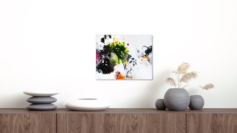 Original Abstract Expressionism Abstract Painting by Kirsten Handelmann
