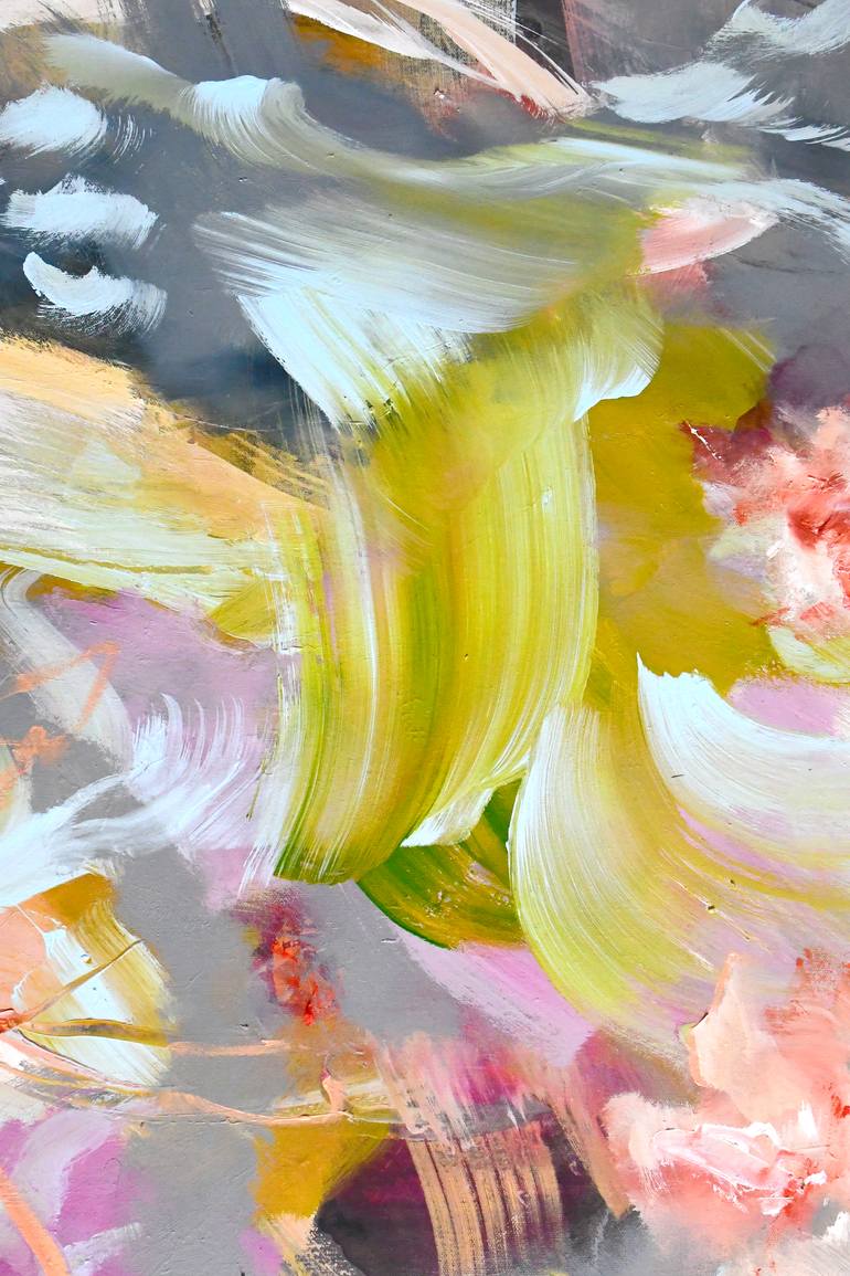 Original Abstract Expressionism Abstract Painting by Kirsten Handelmann