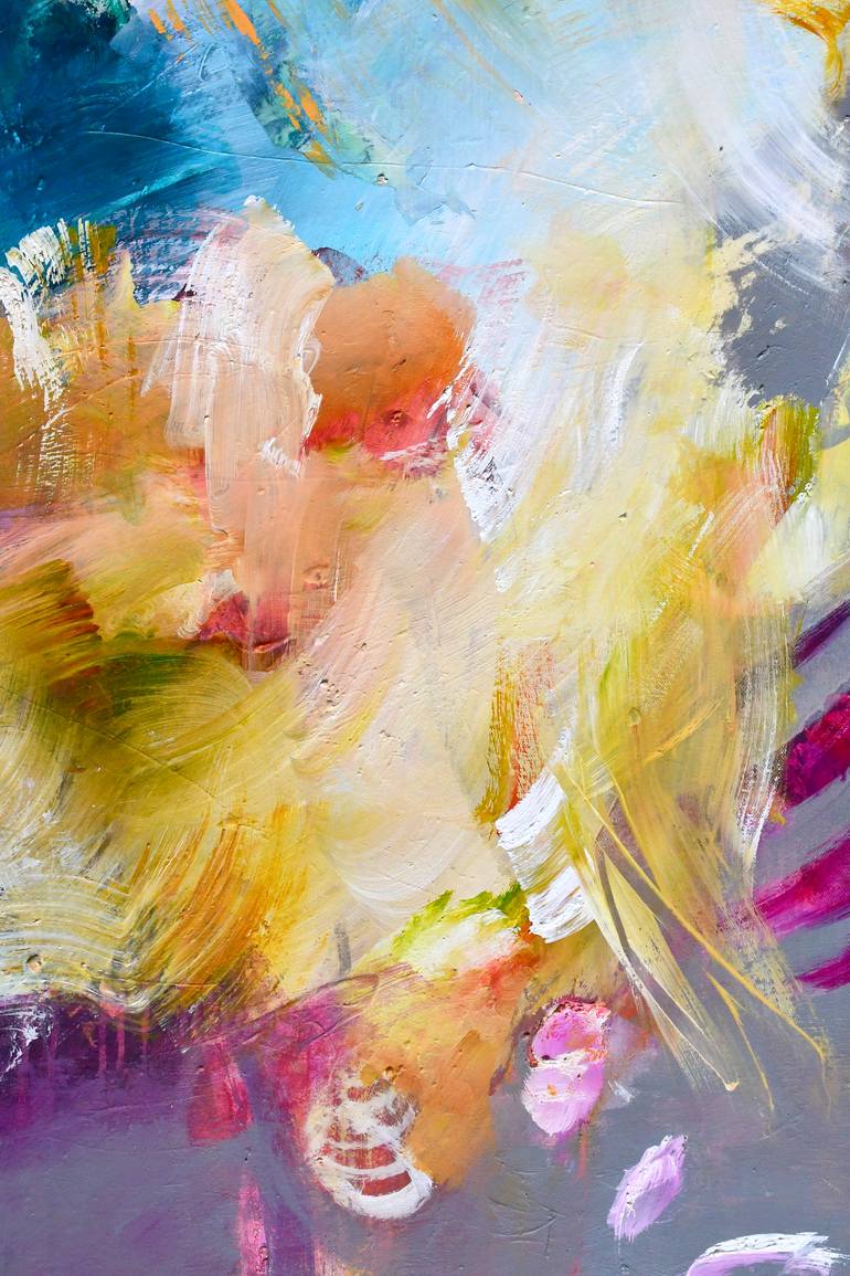 Original Abstract Expressionism Abstract Painting by Kirsten Handelmann
