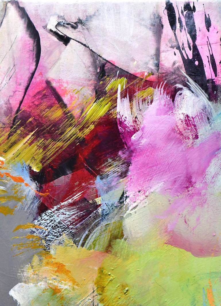 Original Abstract Expressionism Abstract Painting by Kirsten Handelmann